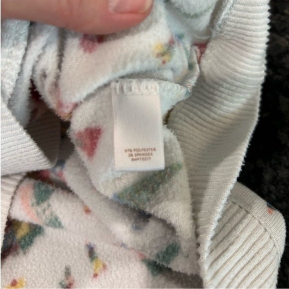 Lauren Conrad off white Christmas lightweight sweater size M - Picture 5 of 7